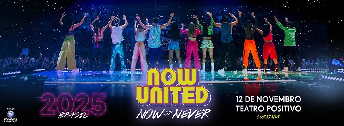 Now United – “Now or Never Tour” no Teatro Positivo (Curitiba) - Cover Image