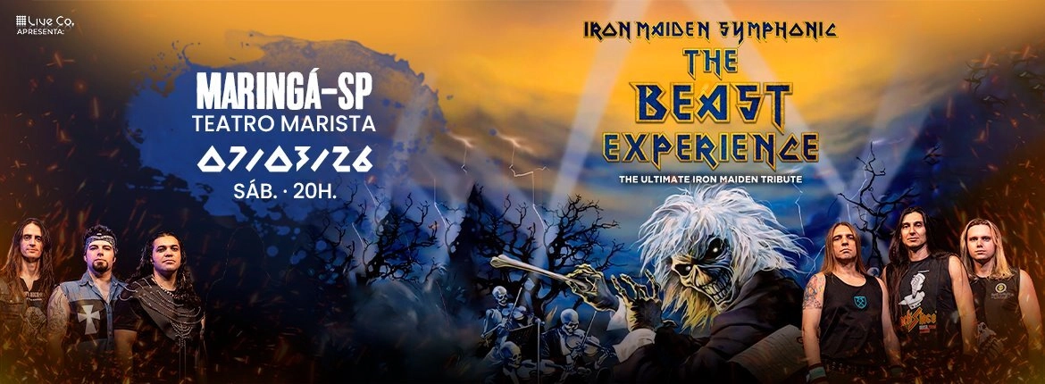 THE BEAST EXPERIENCE SYMPHONIC - 07/03/2026 - DiskIngressos