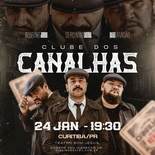 CLUBE DOS CANALHAS - TEMPORADA 2026