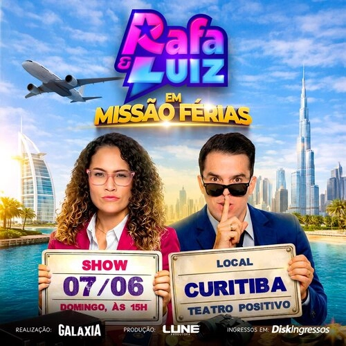 Rafa & Luiz: Missão Férias em Curitiba/PR