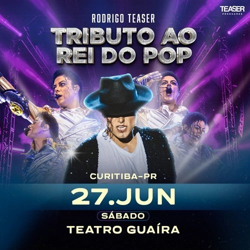 RODRIGO TEASER – TRIBUTO AO REI DO POP
