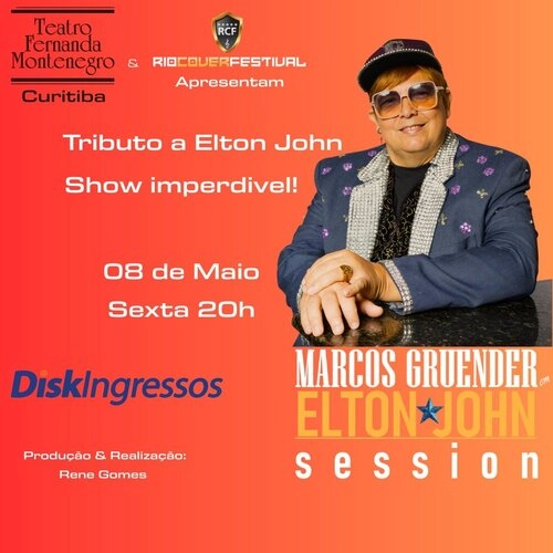 Tributo a Elton John - Interpretado por Marcos Gruender - Projeto Rio Cover Fest