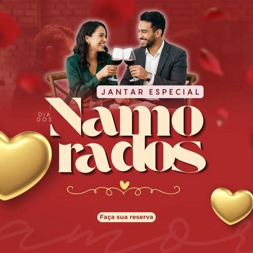 Jantar Especial de Dia dos Namorados