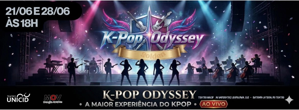 K-POP・アジア DESTRIEB K-Pop Odyssey - A Maior Experiência do K-Pop Ao Vivo - 28/06/2026
