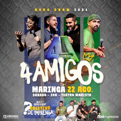 Image for the event: 4 AMIGOS 2026