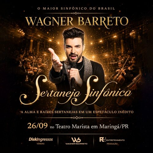 Image for the event: Wagner Barreto - Sertanejo Sinfônico