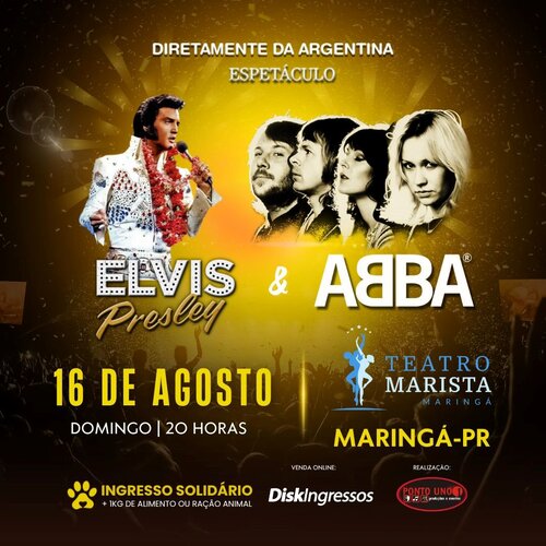 Image for the event: ESPETÁCULO ABBA & ELVIS