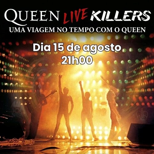 Queen Live Killers - 15/08/2026 - DiskIngressos