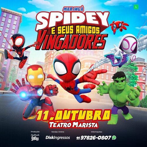 Image for the event: Spidey e seus amigos Vingadores