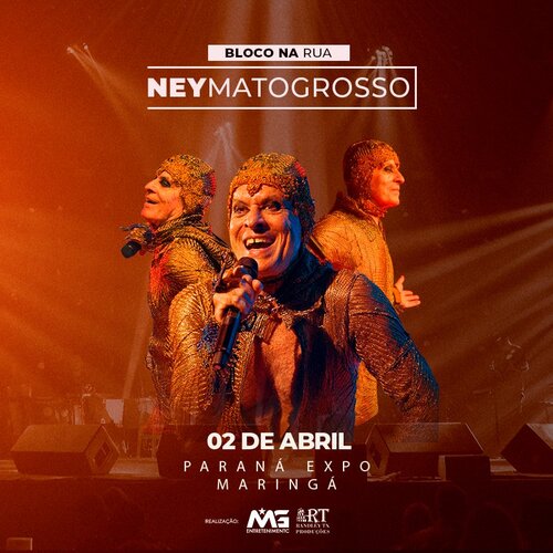 Image for the event: NEY MATOGROSSO MARINGÁ