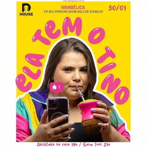 Ivangélica em Ela tem o Tino