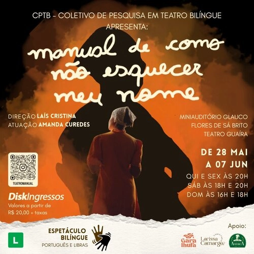 MANUAL DE COMO NÃO ESQUECER MEU NOME