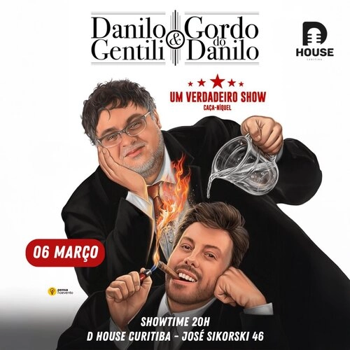 Danilo Gentili e Gordo do Danilo - Um verdadeiro Show