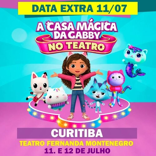Casa Mágica da Gabby no Teatro